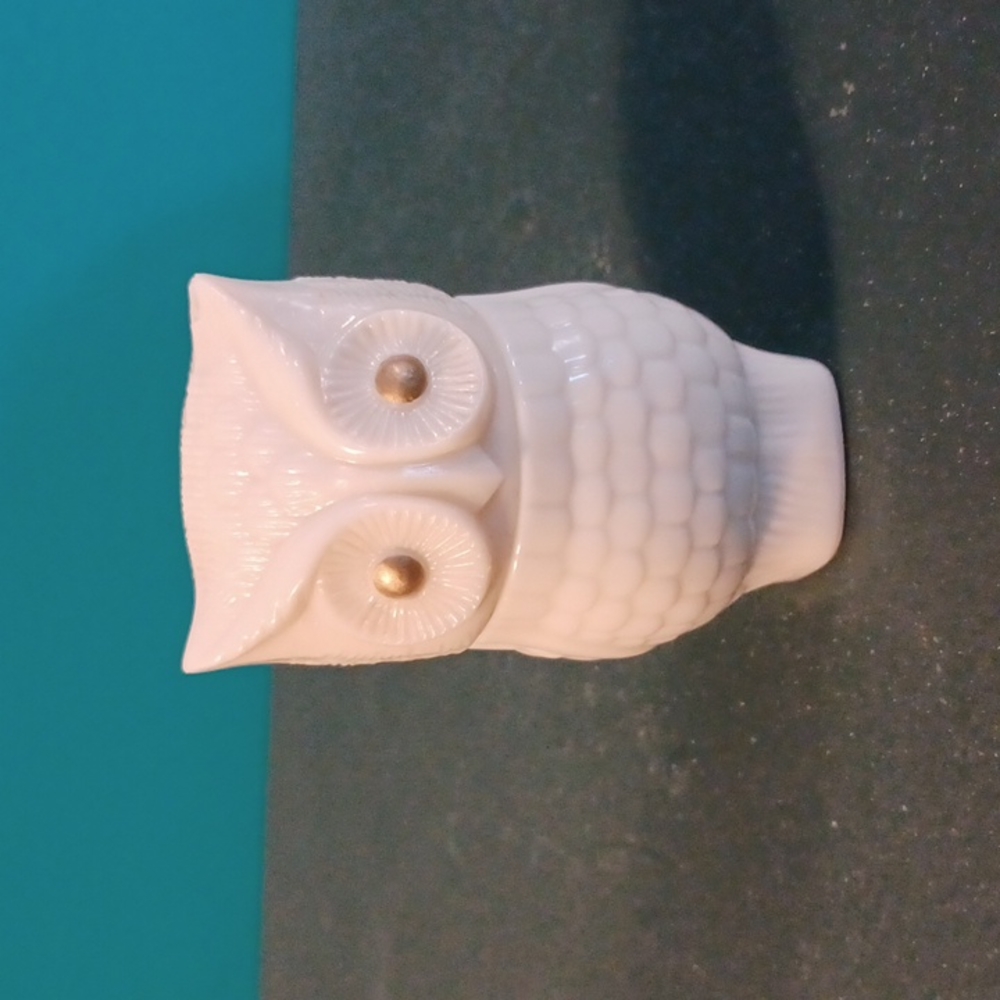 Vintage Avon 1960s Precious Owl Roses Roses Cream Jar